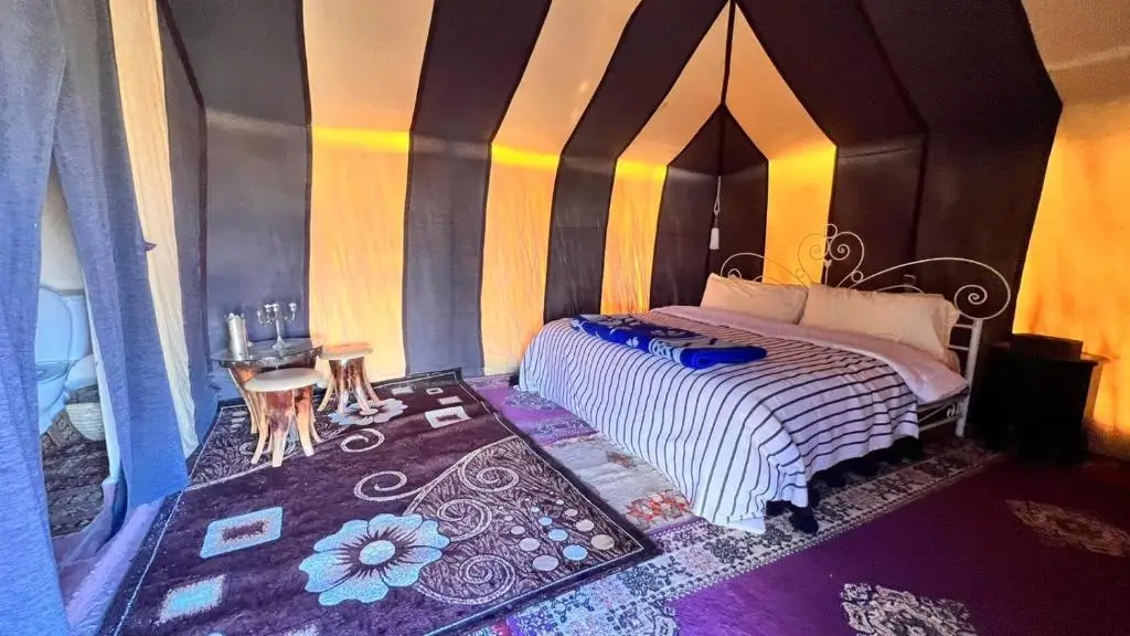 sahara luxury camp in zagora